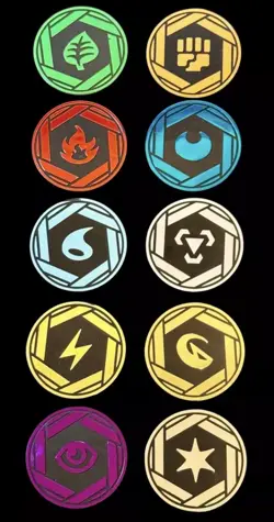 Official Pokemon 151 Mini-Tin Jumbo Energy Coins Complete Set - Image 2