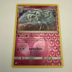 Alolan Ninetales 111/181 Reverse Holo: SM - Team Up Pokemon TCG Near Mint - Image 1