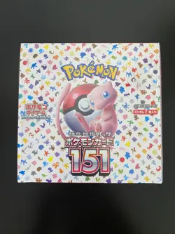 Pokemon Card Japanese Scarlet & Violet Pokemon Card 151 sv2a Booster Box Sealed - Image 1