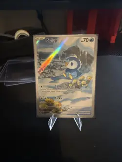 Pokemon TCG Piplup Illustration Rare 098/094 Near Mint Phantasmal Flames - Image 1