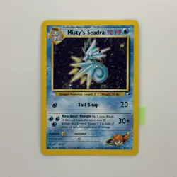 Misty's Seadra (Prerelease) 009/132 NM - Pokemon WoTC Promo Promo - Image 1