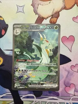 Serperior ex 164/086 Holo Special Illustration Rare Black Bolt Pokemon NM - Image 1