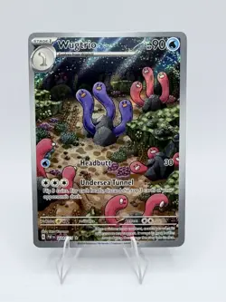 Wugtrio 224/091 SV: Paldean Fates Holo Illustration Rare 90HP Pokemon TCG - Image 1