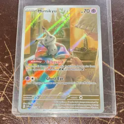 Pokemon TCG Mimikyu 075 SV Scarlet & Violet Promo EN Holo Basic 70 HP - Image 1