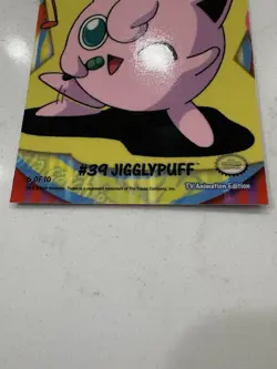 Topps Pokemon 2000 Jigglypuff Puzzle 6 of 10, TV Animation Edition - Image 3