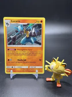 Lucario 67/156 Pokemon Sm-Ultra Prism Holo - LP - Image 1