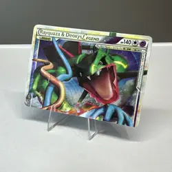 Pokemon TCG: Rayquaza & Deoxys Legend (Top) - 89/90 Undaunted Holo - DMG - Image 1