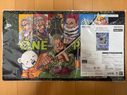 ONE PIECE Card Game Official Playmat Limited Vol. 4 Zoro w/Promo Leader OP12-020 - Image 1