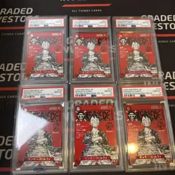2025 ONE PIECE ONE PIECE MAGAZINE #014 MONKEY D. LUFFY PSA 10 (6) @ $255 - Image 1
