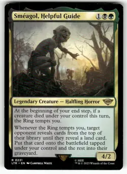 Smeagol, Helpful Guide 231 The Lord of the Rings: Tales of Middle-earth MTG LP - Image 1