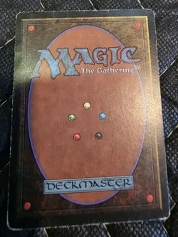 Wizards of the Coast MTG Leviathan The Dark 1994 Autographed Rare Blue - Image 2