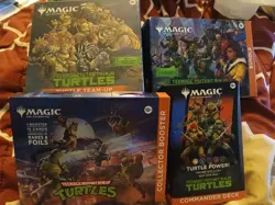 Magic MTG - Teenage Mutant Ninja Turtles Collector bundle, booster, Lot of 4 - Image 1