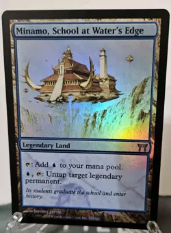 MTG Minamo, School at Water's Edge - Foil, Light Play, English The List Reprints - Image 3