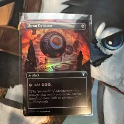 Magic: The Gathering Thran Dynamo Commander Masters Uncommon Foil Artifact - Image 1