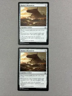 2x Bontu's Monument MTG MP - Image 1