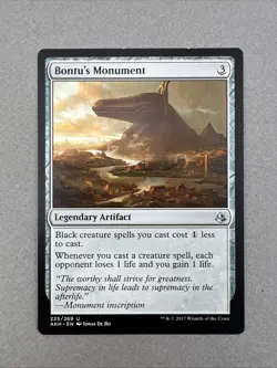 2x Bontu's Monument MTG MP - Image 2