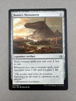 2x Bontu's Monument MTG MP - Image 4