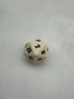 Magic the Gathering Spindown Dice Life Counter 2010 Core Set M10 White D20 MTG - Image 4