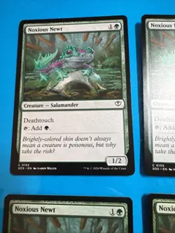 Noxious Newt - Mtg: SOS - C 0155 (x4) - Image 2