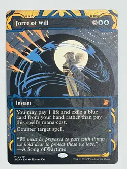 Force of Will Strixhaven Mystical Archive MTG NM - Image 1
