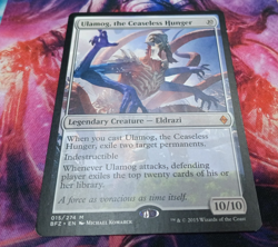MTG Ulamog the Ceaseless Hunger x1- -Battle for Zendikar-Lightly Played - Image 1