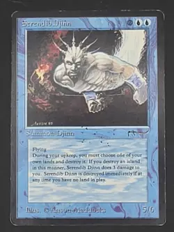 Serendib Djinn - MTG: Magic the Gathering - Arabian Nights - MP (see pictures) - Image 1