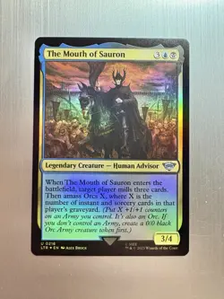 The Mouth Of Sauron - 216 - MTG: Lord of the Rings - Uncommon - FOIL - Image 1