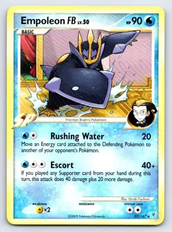 Empoleon FB 27/147 Rare Supreme Victors Pokemon Lightly Played - Image 1