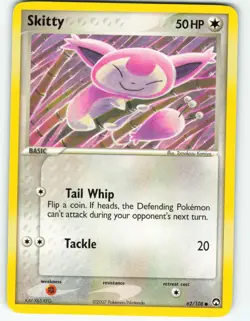 Skitty - 62/108 Power Keepers - Pokemon TCG - 2007 - Image 1
