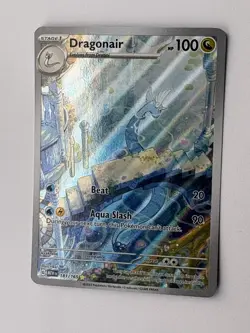Dragonair Illustration Rare Pokemon TCG SV Scarlet & Violet 151 181/165 - Image 2