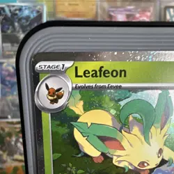 Pokemon Leafeon SVP: Scarlet & Violet Promo 170 Holo 120 HP 2025 Iori Suzuki - Image 2