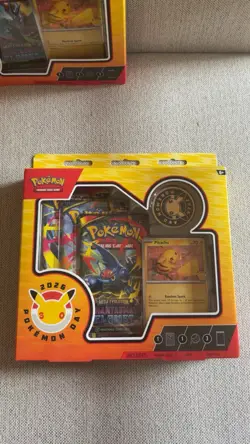 NEW- Pokemon Day 2026 Pikachu Collection Box Lot Of 2- Factory Sealed- In Hand - Image 5