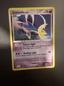 Cresselia Lv.43 2/100 Holo Pokemon Majestic Dawn - swirl - Image 1