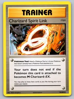 Charizard Spirit Link 75/108 Evolutions Pokemon Lightly Played - Image 1