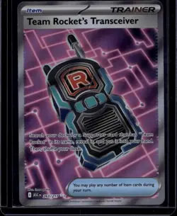 Team Rocket's Transceiver 263/217 Ultra Rare Ascended Heroes Pokemon NM A749 - Image 1
