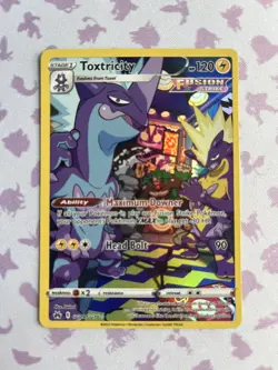 Pokemon TCG Toxtricity Crown Zenith: Galarian Gallery Gg09/Gg70 Holo Holo Rare - Image 1