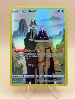 Hoothoot TG12/TG30 Holo Astral Radiance Trainer Gallery Pokemon NM - Image 1