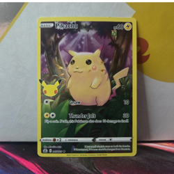 Pokemon TCG Pikachu Holo Rare Holo 005/025 Celebrations 60 HP English - Image 1