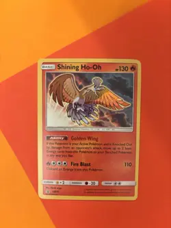 Pokemon TCG Shining Ho-Oh #SM70 Sun & Moon Black Star Promo Mint Condition - Image 1
