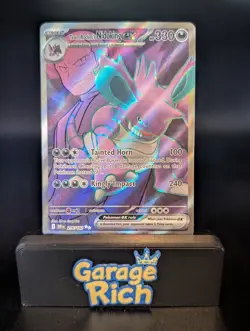 Team Rocket's Nidoking EX - 216/182 Full Art - Destined Rivals Pokemon TCG NM+ - Image 1