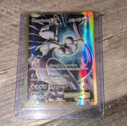 Pokemon Mewtwo EX Holo 103/108 2016 TCG Collectible English NM - Image 1