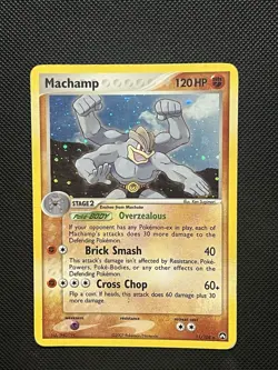 Pokemon Ex Power Keepers - Machamp - 11/108 - Holo Rare - LP/MP - Image 2