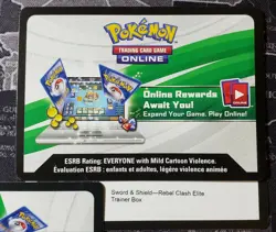 Sword And Shield Rebel Clash Cooperajah Elite Trainer Box Code - Fast - Image 1