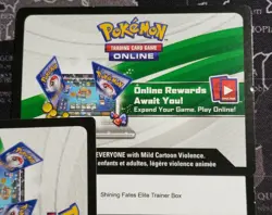 Pokemon Shining Fates Elite Trainer Box Online Code Sword and Shield Fast Send - Image 1