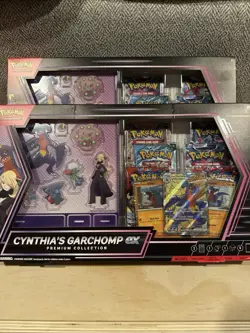 Pokemon TCG Cynthia's Garchomp ex Premium Collection Box Sealed New - Image 1