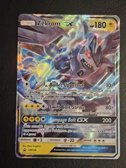 2018 Sun & Moon, Promos - Sun & Moon Promos Zekrom-GX #SM138 MP - Image 2