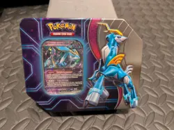 Pokemon TCG: Paradox Destinies Iron Crown Ex Factory Sealed Tin Walmart BF - Image 1