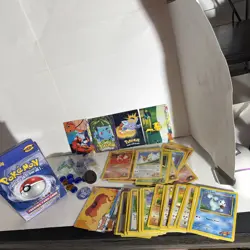 Pokemon TCG Base Set 2-Player Starter Set, 1999 – Box, Deck, Coin, Count & Rules - Image 1