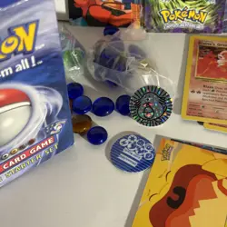 Pokemon TCG Base Set 2-Player Starter Set, 1999 – Box, Deck, Coin, Count & Rules - Image 5