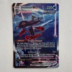 Pokemon TCG Inteleon VMAX Alternate Art Secret Rare Rapid Strike Holo 266/264 H… - Image 1